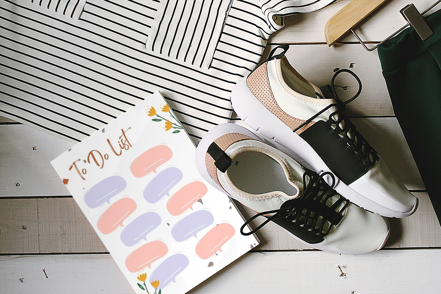 Candy-Themed To-Do List – Pink & Blue Blocks