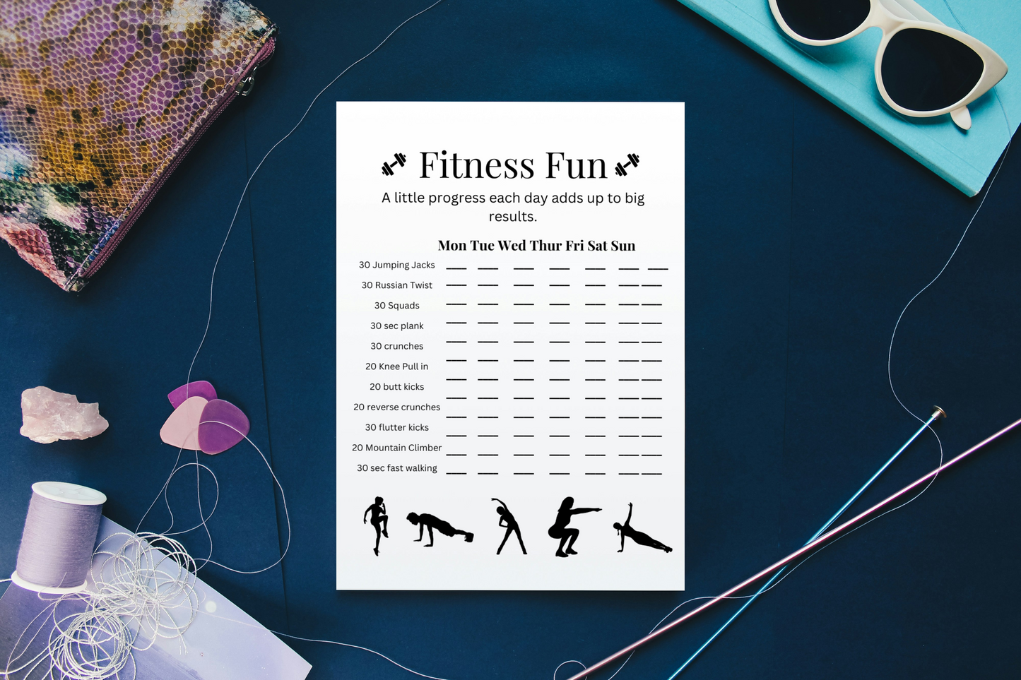 Fitness Tracker - Fun & Motivating Workout Log