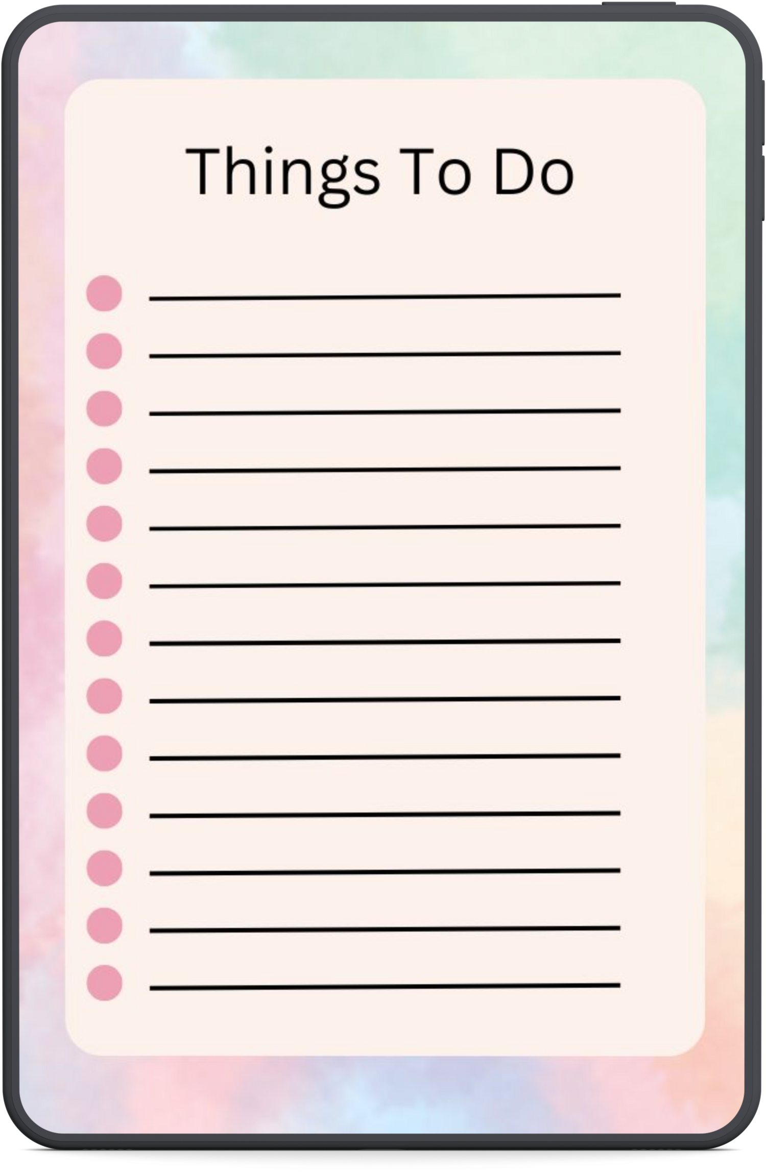 To Do List