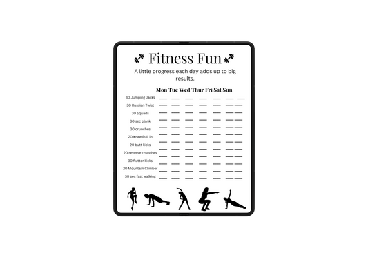Fitness Tracker - Fun & Motivating Workout Log